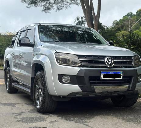 VOLKSWAGEN AMAROK 2.0 TRENDLINE 4X4 CD 16V TURBO INTERCOOLER DIESEL 4P AUTOMÁTICO